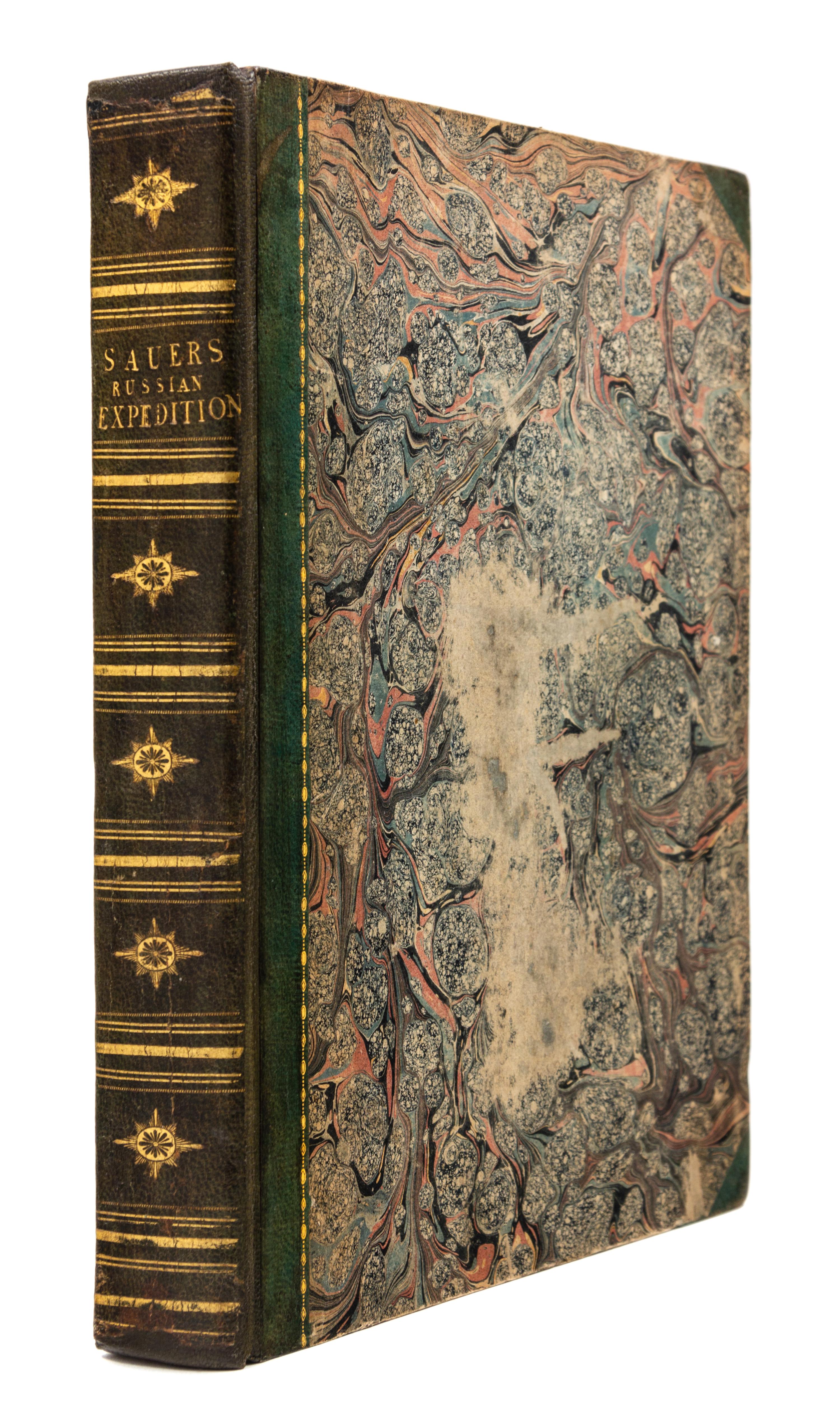 SAUER, Martin. An Account of a Geographical and Astronomical Expedition to the Northern Parts of Russia. London, 1802. FIRST EDITION.