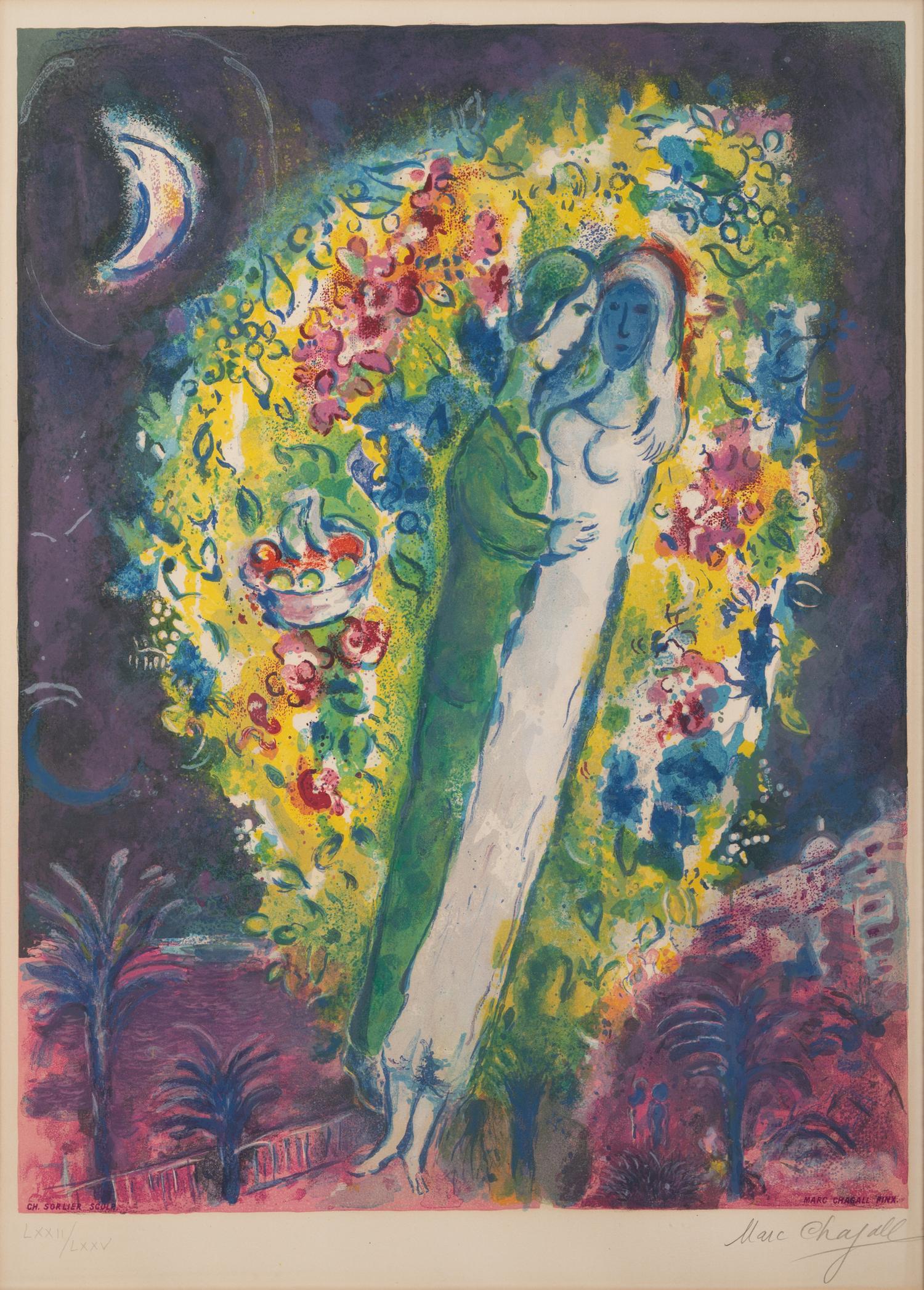 Couple Dans les Mimosas
