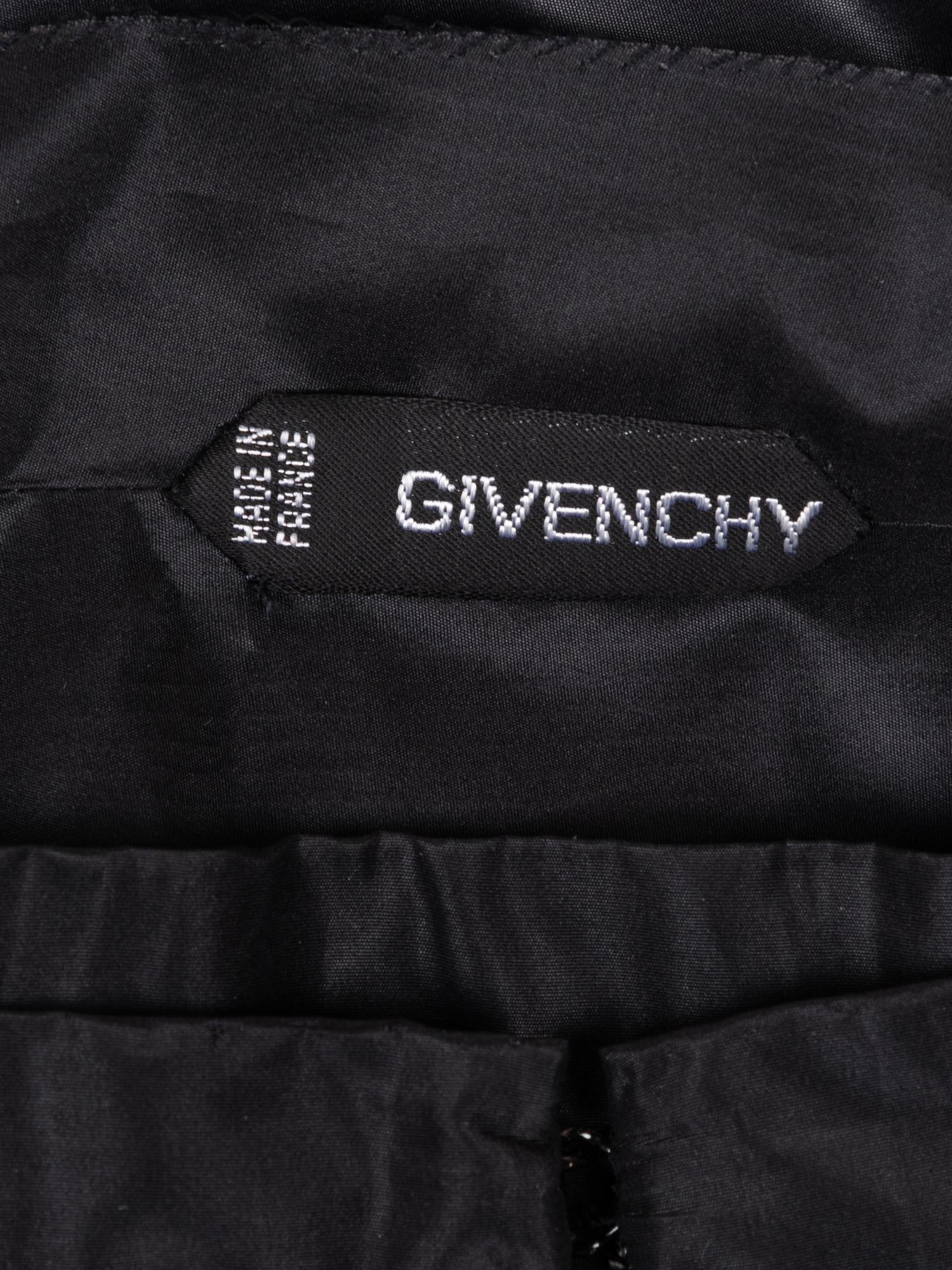 Givenchy Haute Couture Silk Moiré Shorts Set, 1980-90s