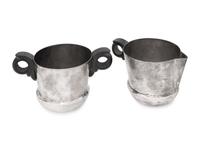 A William Spratling Silver Creamer and Sugar Set