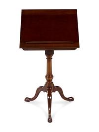 A George III Style Mahogany Pedestal Reading Table — CALENDONIAN
