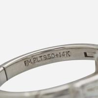 A Platinum and Diamond Ring 3.91 Emerald cut Diamond, GIA Certified