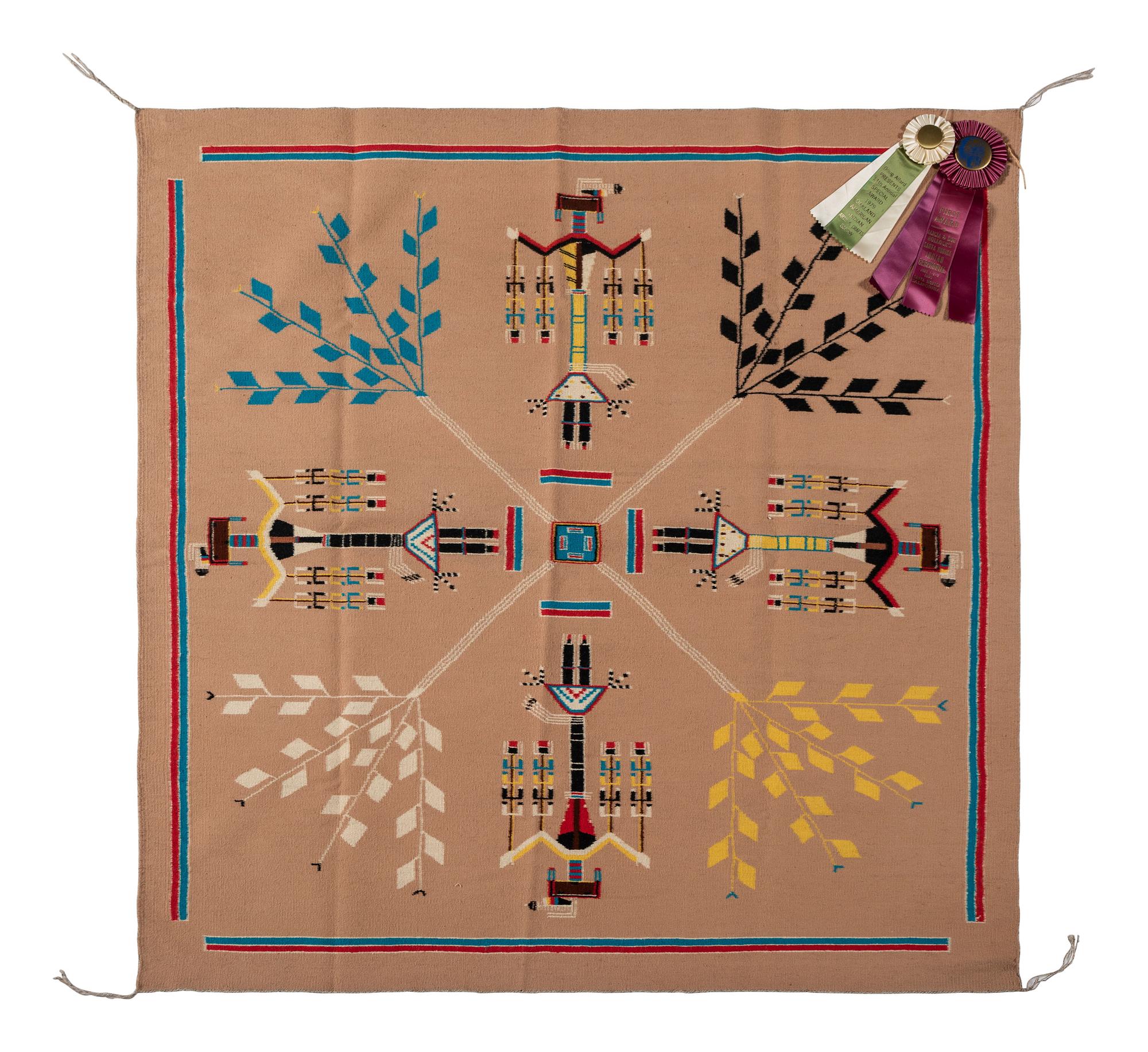 Award Winning Sandpainting Weaving / Rug