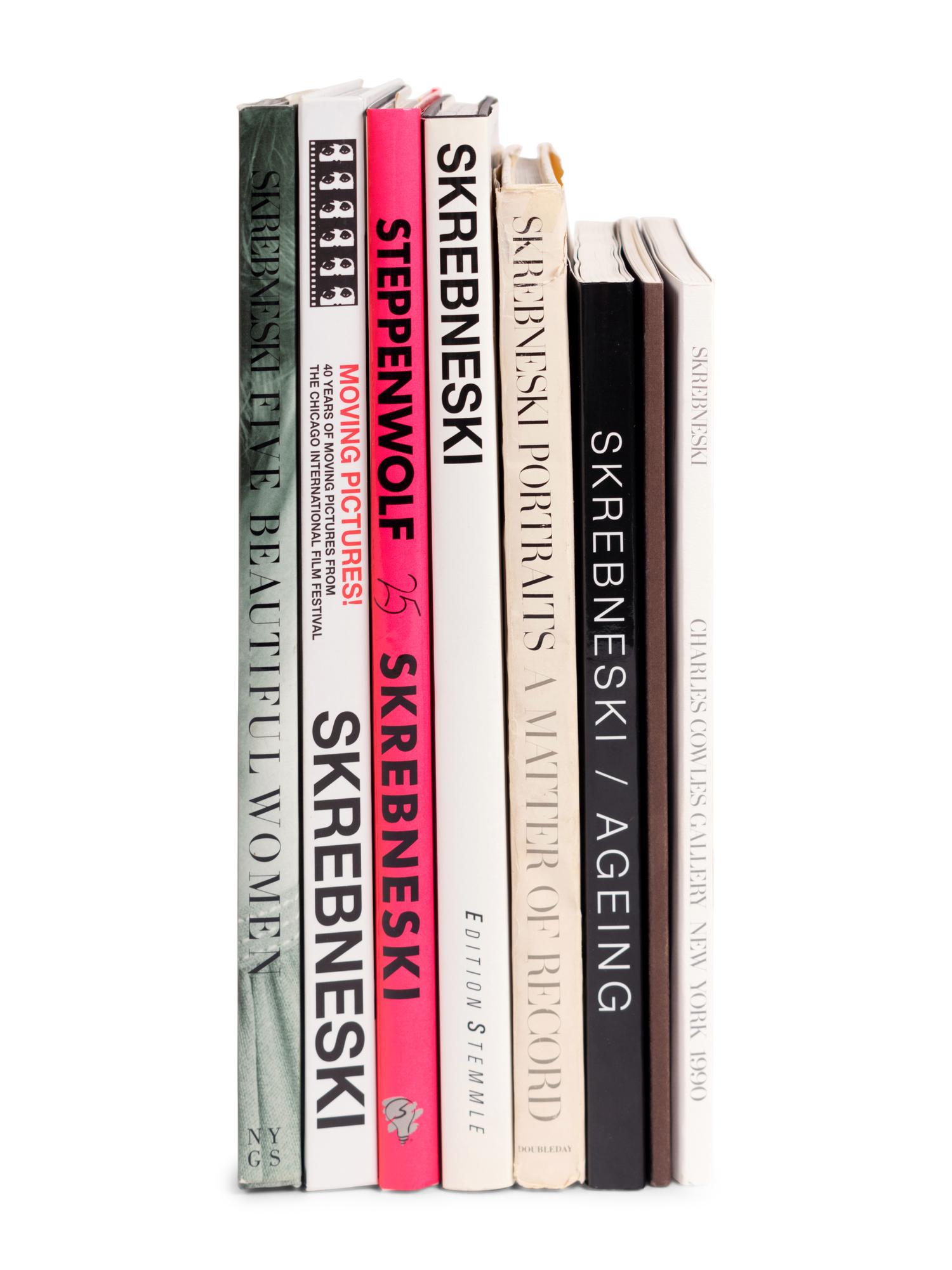 (Celebrity Books) SKREBNESKI, Viktor (1929-2020). A group of 8 books and catalogues from Viktor Skrebneski, many signed, comprising: