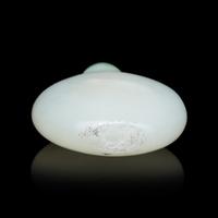A Chinese White Jade Snuff Bottle, 18th/19th Century 清中期 白玉素面鼻烟壺