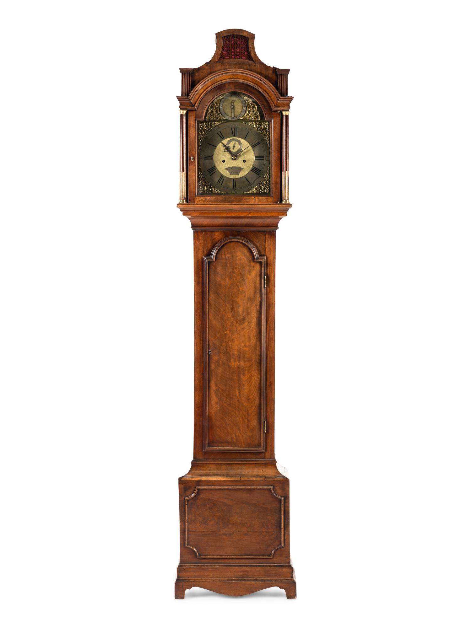 A George III Mahogany Longcase Clock
