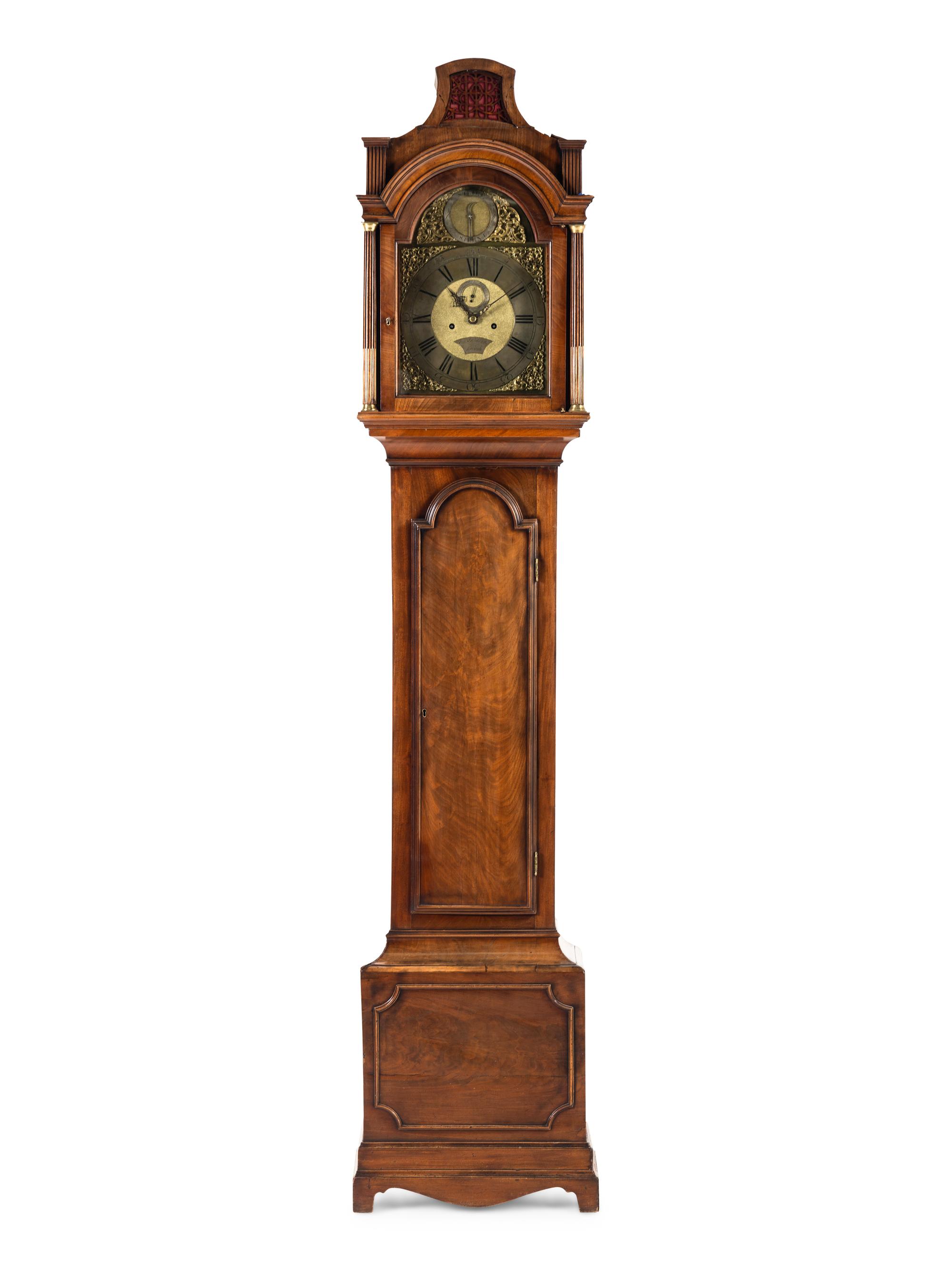 A George III Mahogany Longcase Clock