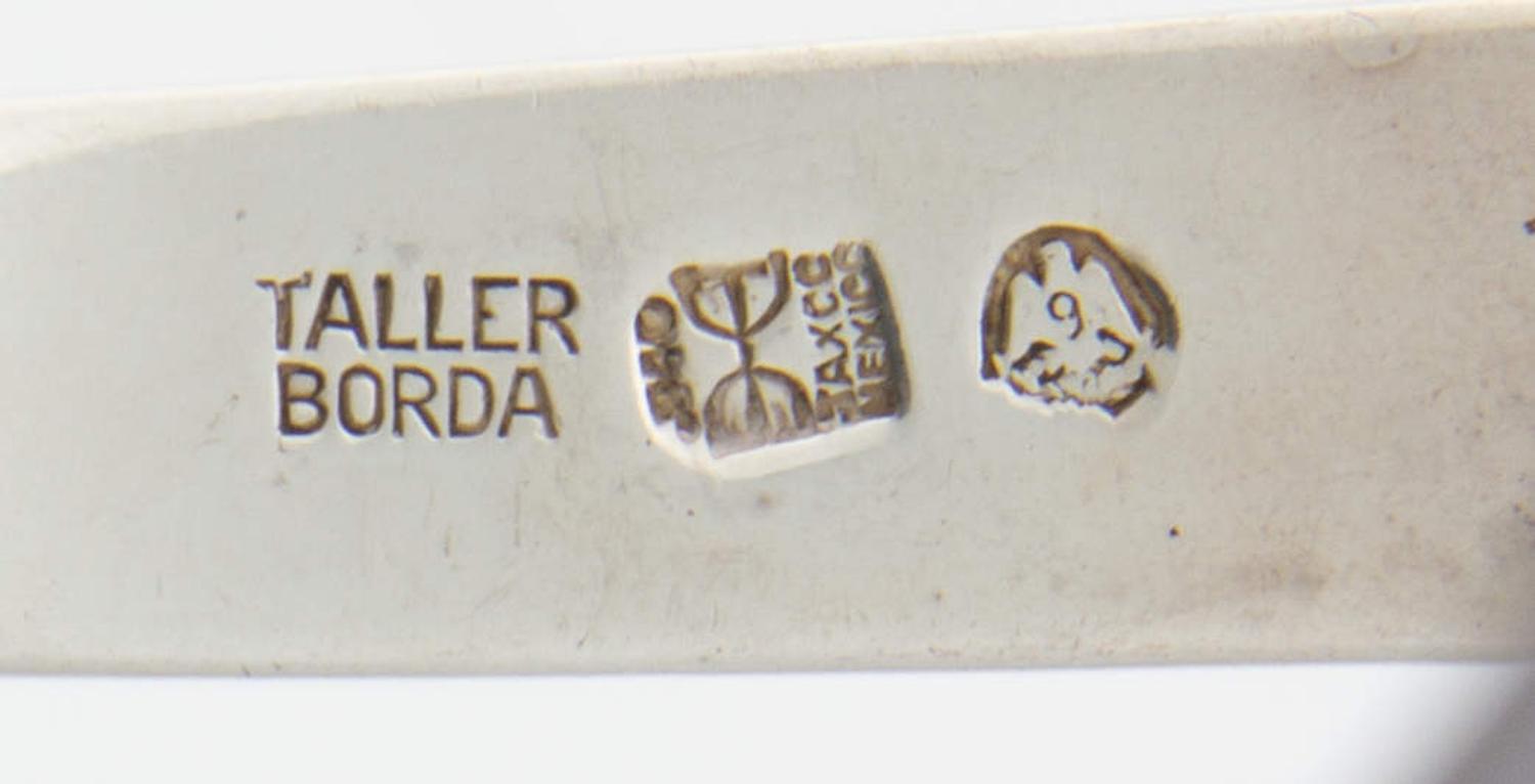 A Mexican Silver Sugar Scoop