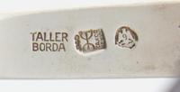 A Mexican Silver Sugar Scoop
