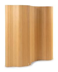 A Modernist Bamboo Floor Screen in the Style of Charles and Ray Eames