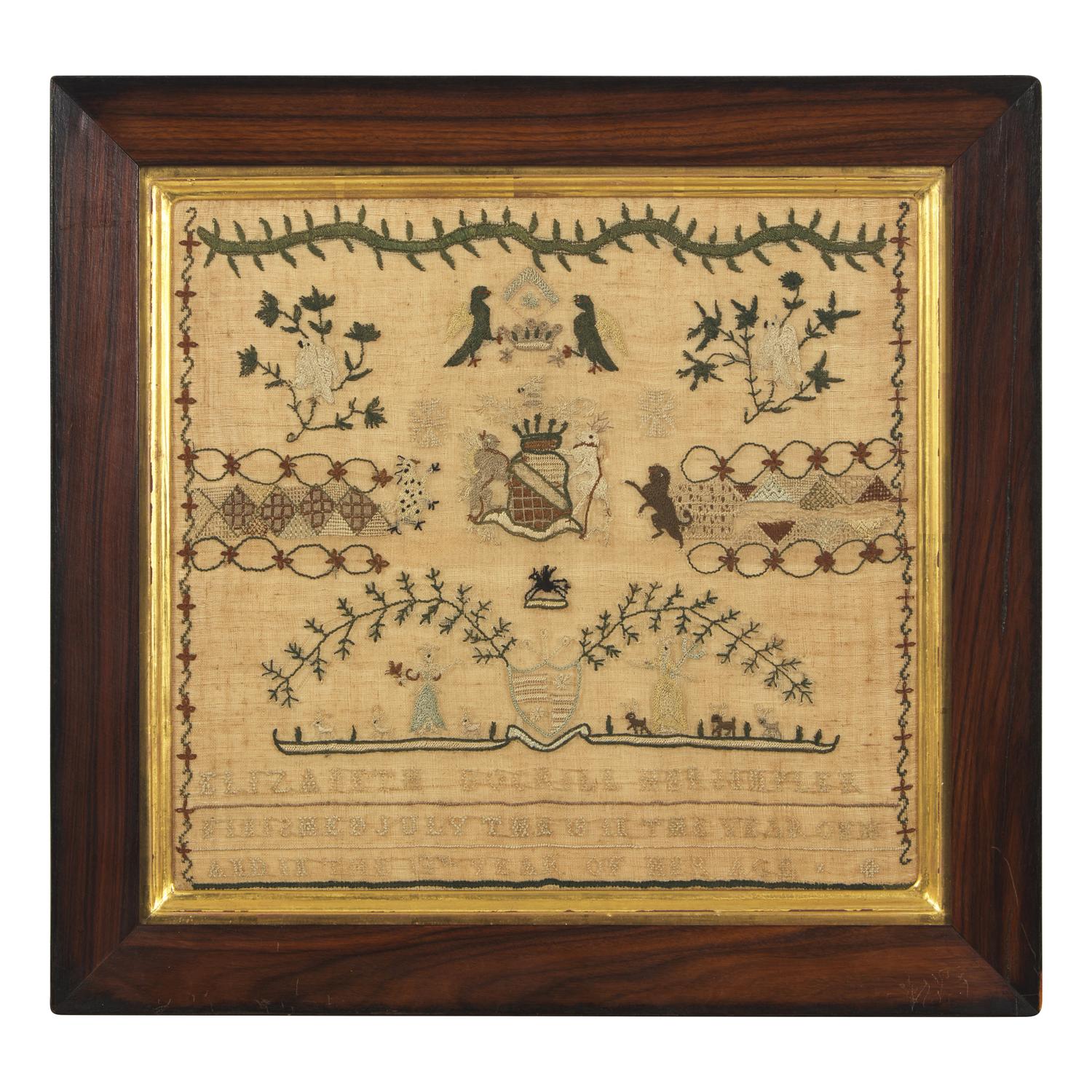 An English Needlework Sampler
