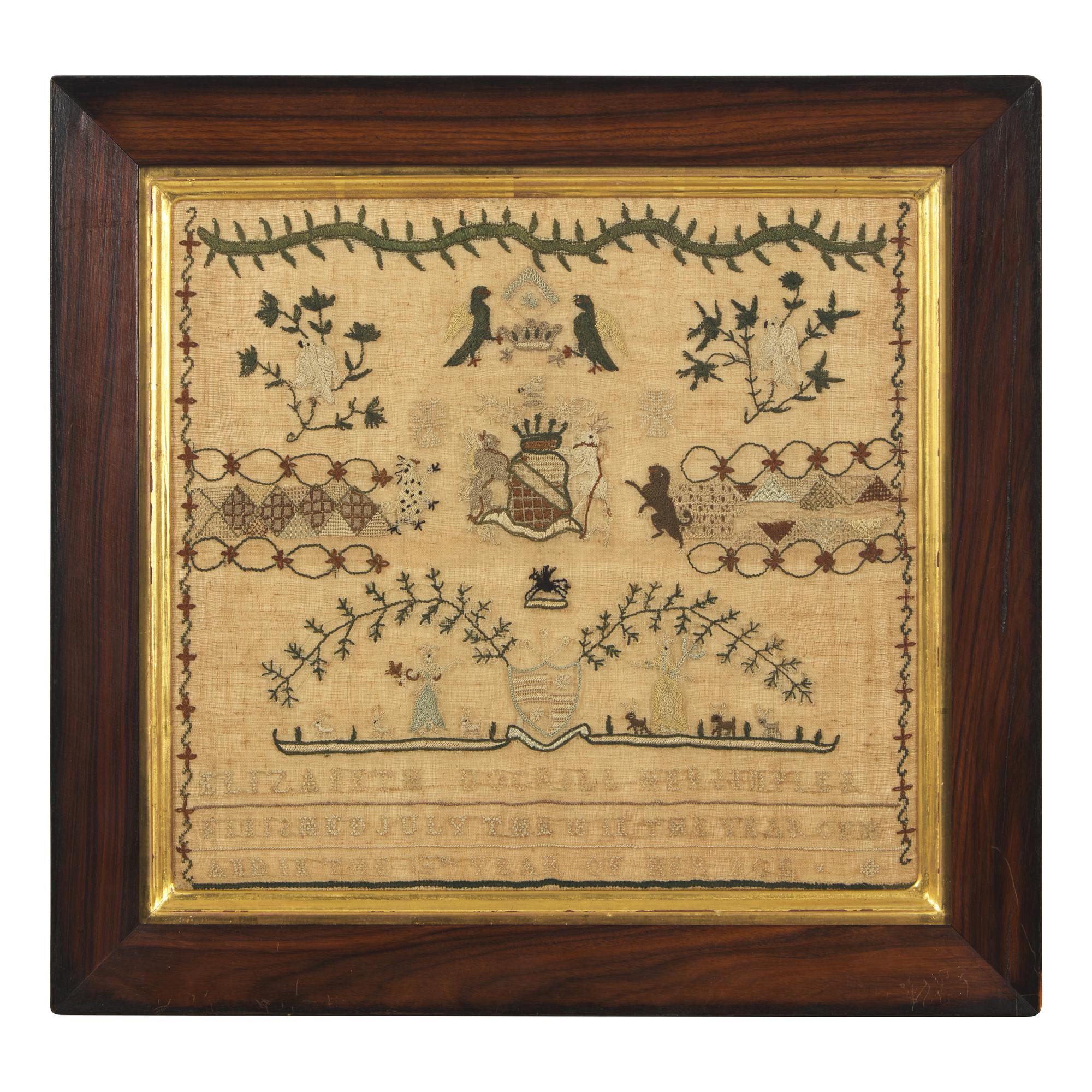 An English Needlework Sampler