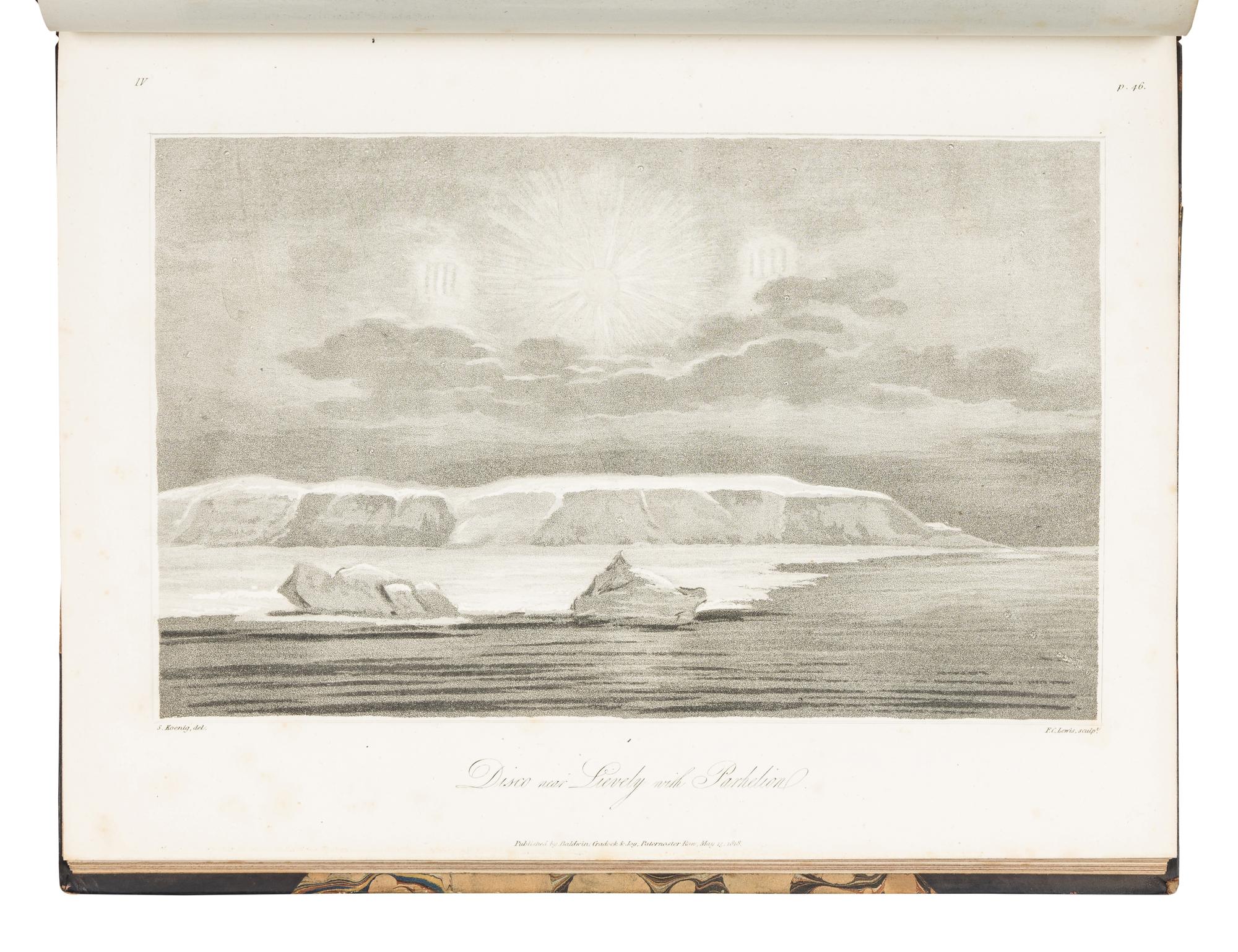 [TRAVEL & EXPLORATION]. O'REILLY, Bernard. Greenland, The Adjacent Seas, and The North-West Passage to The Pacific Ocean, illustrated in a voyage to Davis's Strait . London: Baldwin, Cradock, and Joy, 1818.