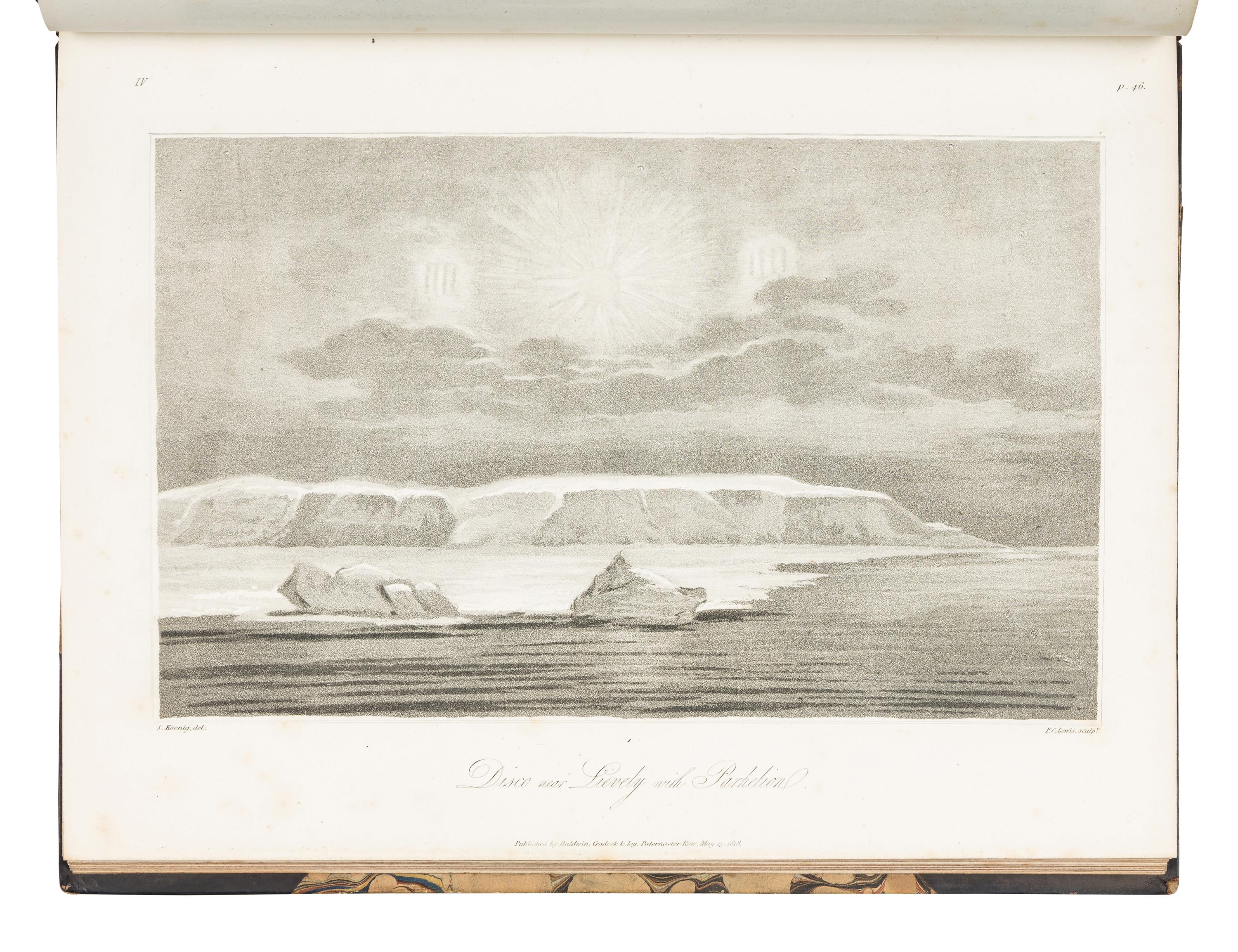 [TRAVEL & EXPLORATION]. O'REILLY, Bernard. Greenland, The Adjacent Seas, and The North-West Passage to The Pacific Ocean, illustrated in a voyage to Davis's Strait . London: Baldwin, Cradock, and Joy, 1818.