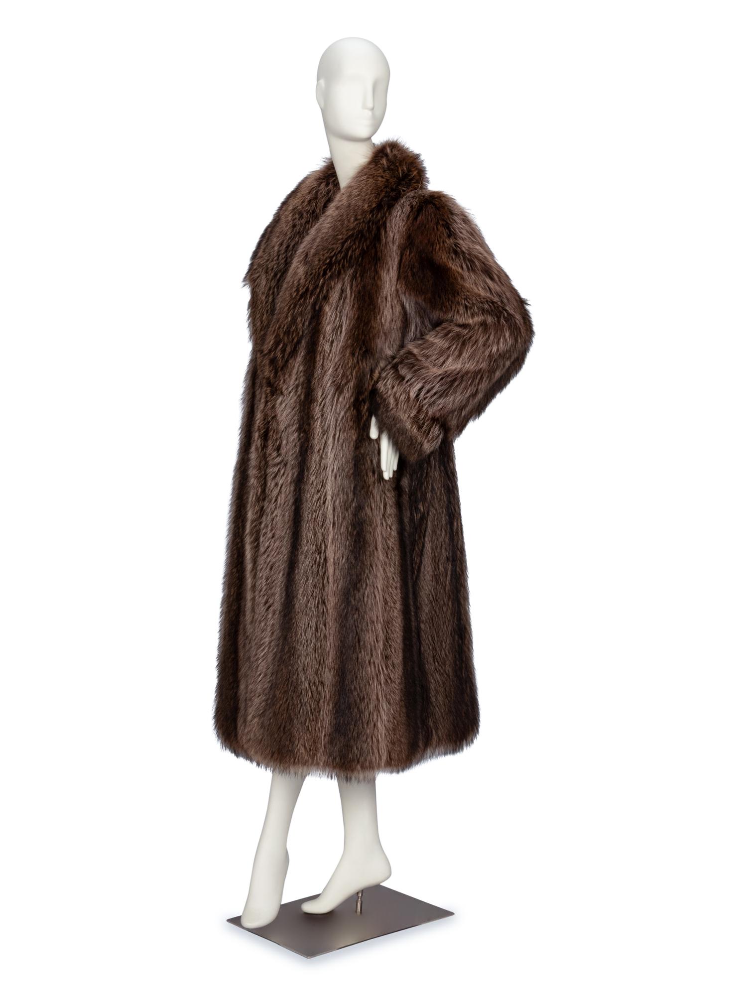 Christian Dior, Raccoon Fur Coat