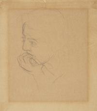 Diego Rivera (Mexican, 1886-1957) — The Pensive Man, 1927