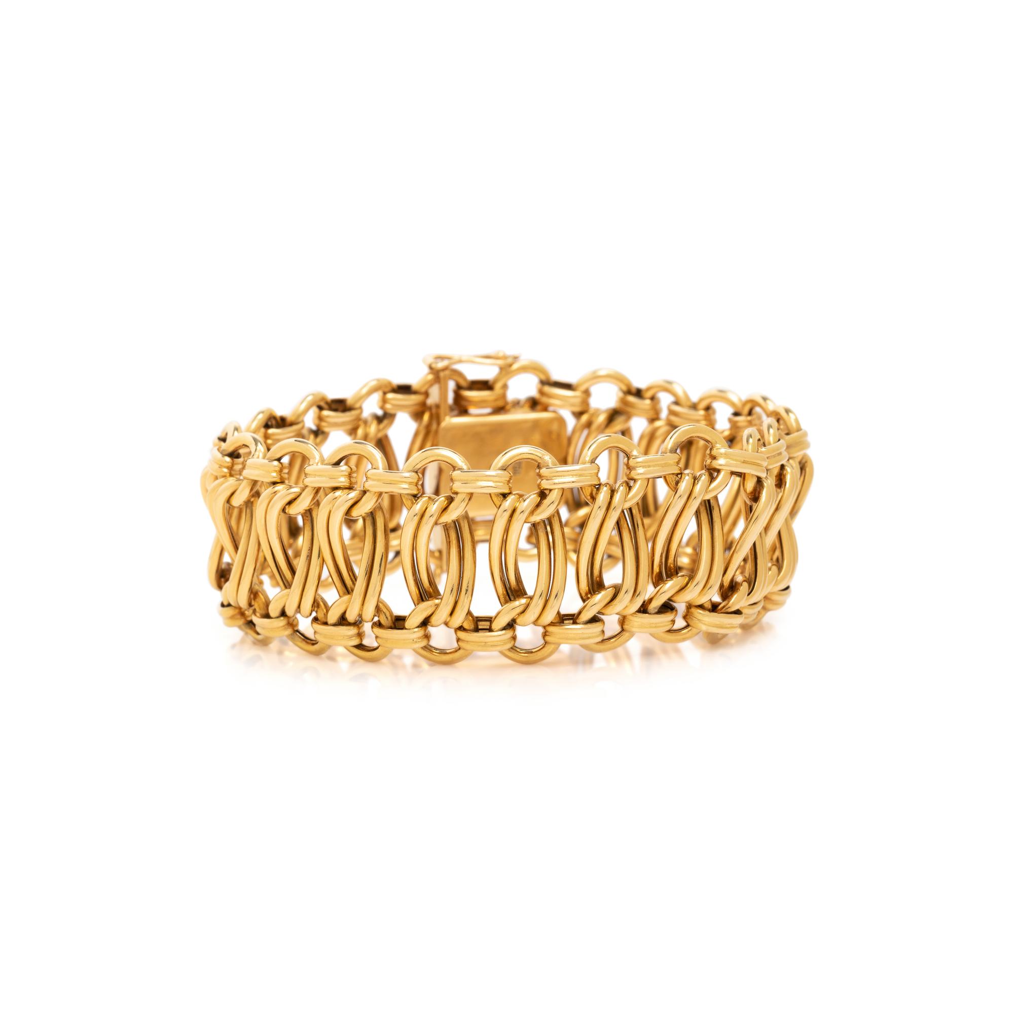 GUBELIN, YELLOW GOLD BRACELET