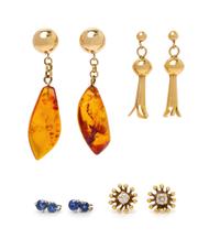 A Collection of Gold and Multigem Jewelry,