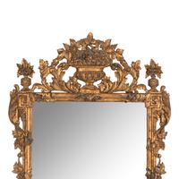 A Continental Giltwood Mirror