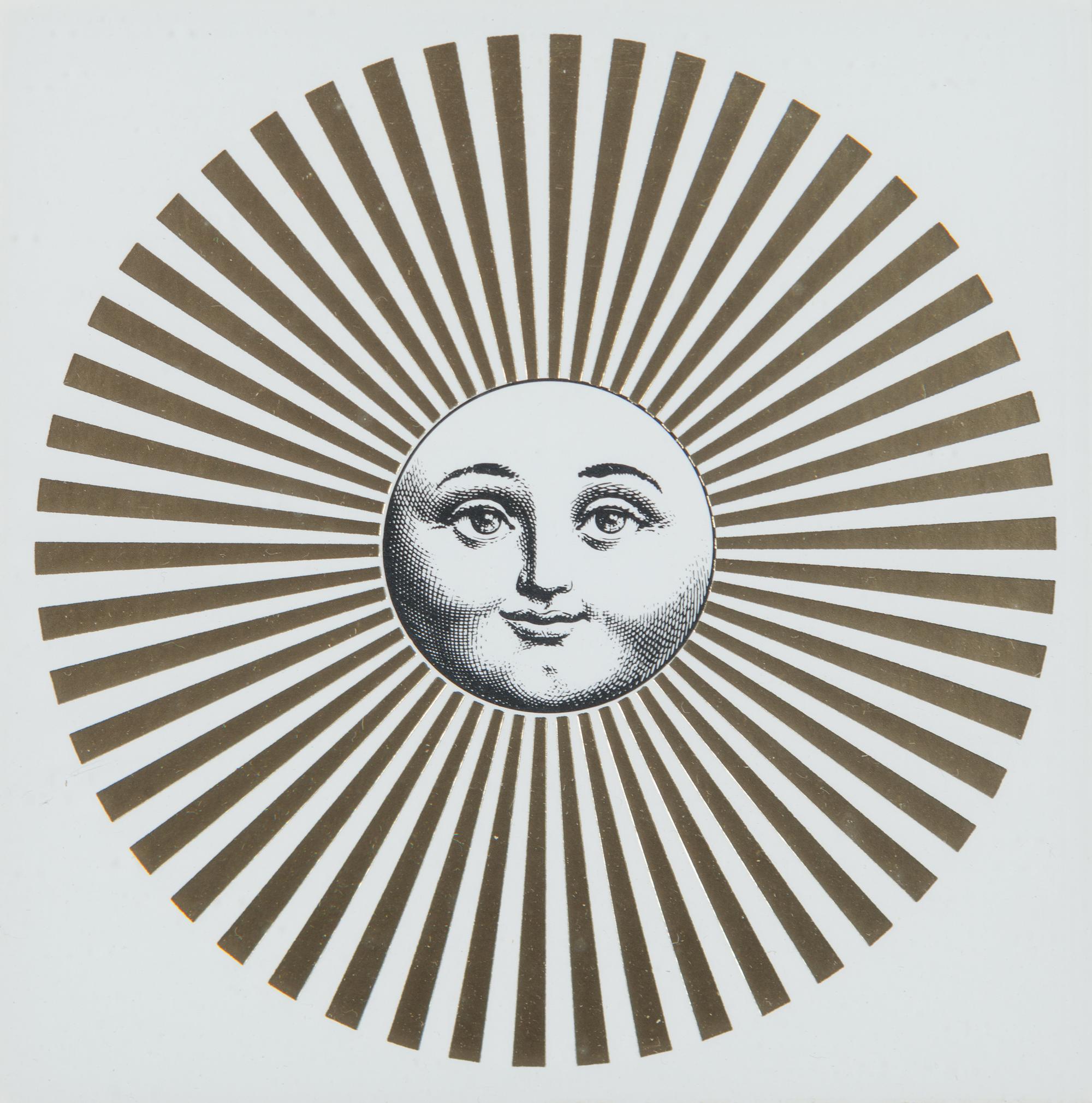 A pair of works from the Sole e Luna series