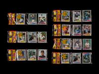A Collection of Unopened 1985 Topps Baseball Card Rack Packs (x7)