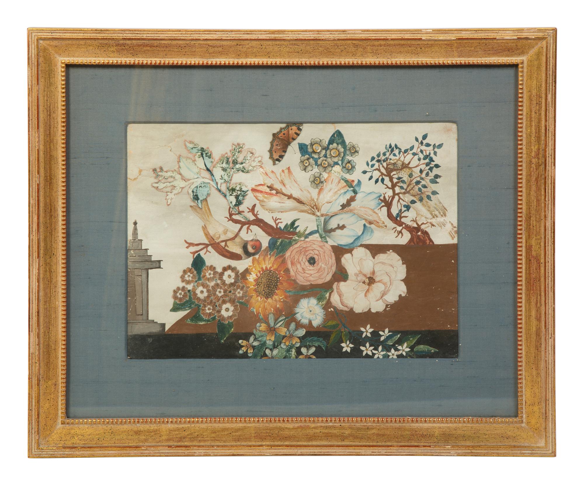 A Pair of French Watercolors — 18TH/19TH CENTURY