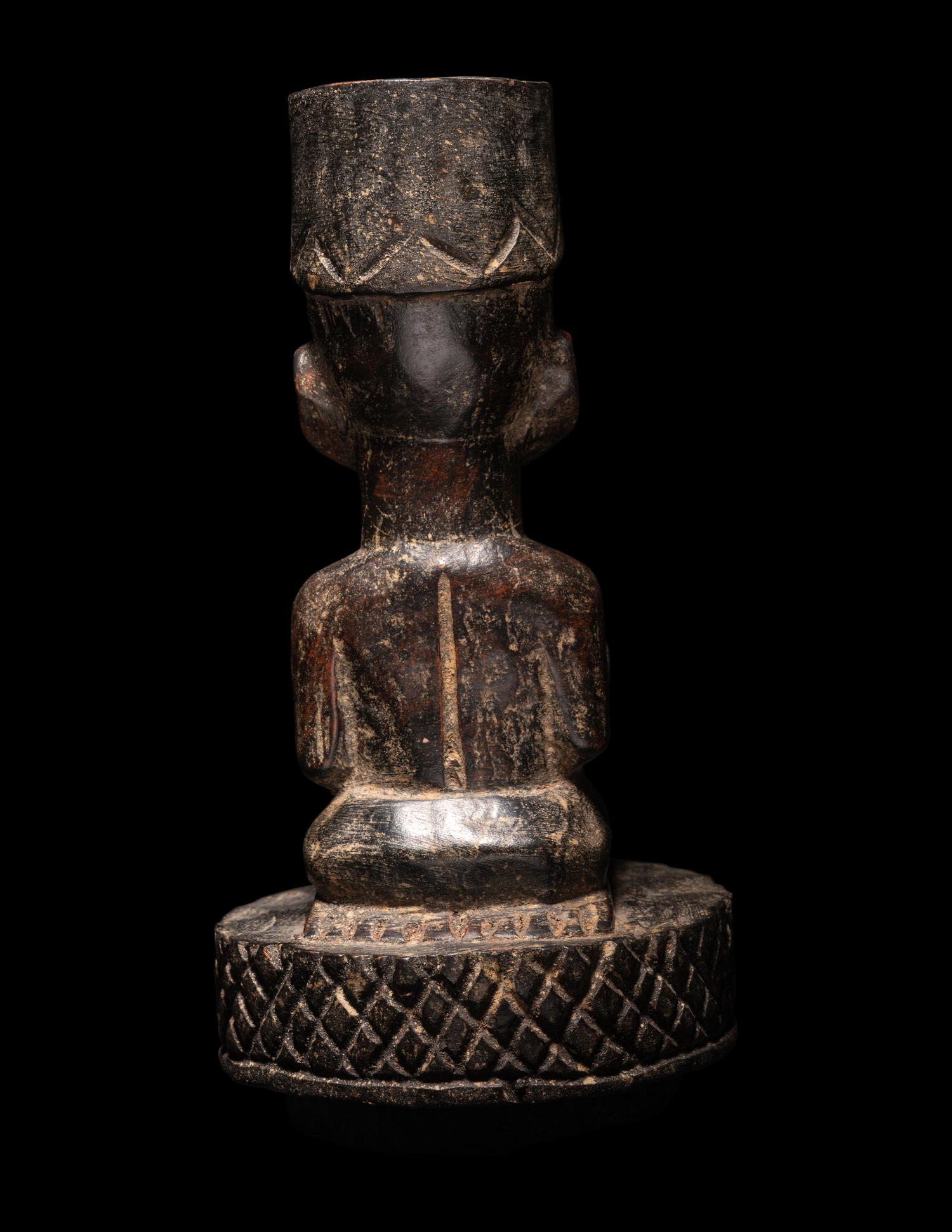 Three Yoruba Wood Figures