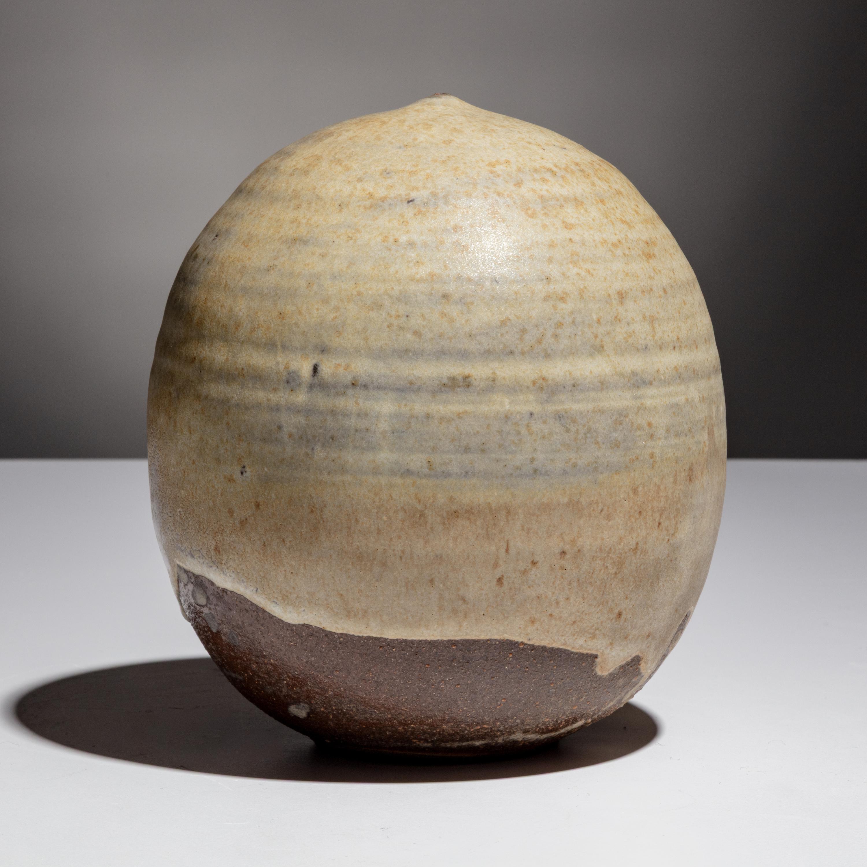 Toshiko Takaezu (American, 1922–2011) — Closed Form with Rattle