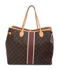 Louis Vuitton Monogram Neverfull Tote Bag and Wristlet, 2015