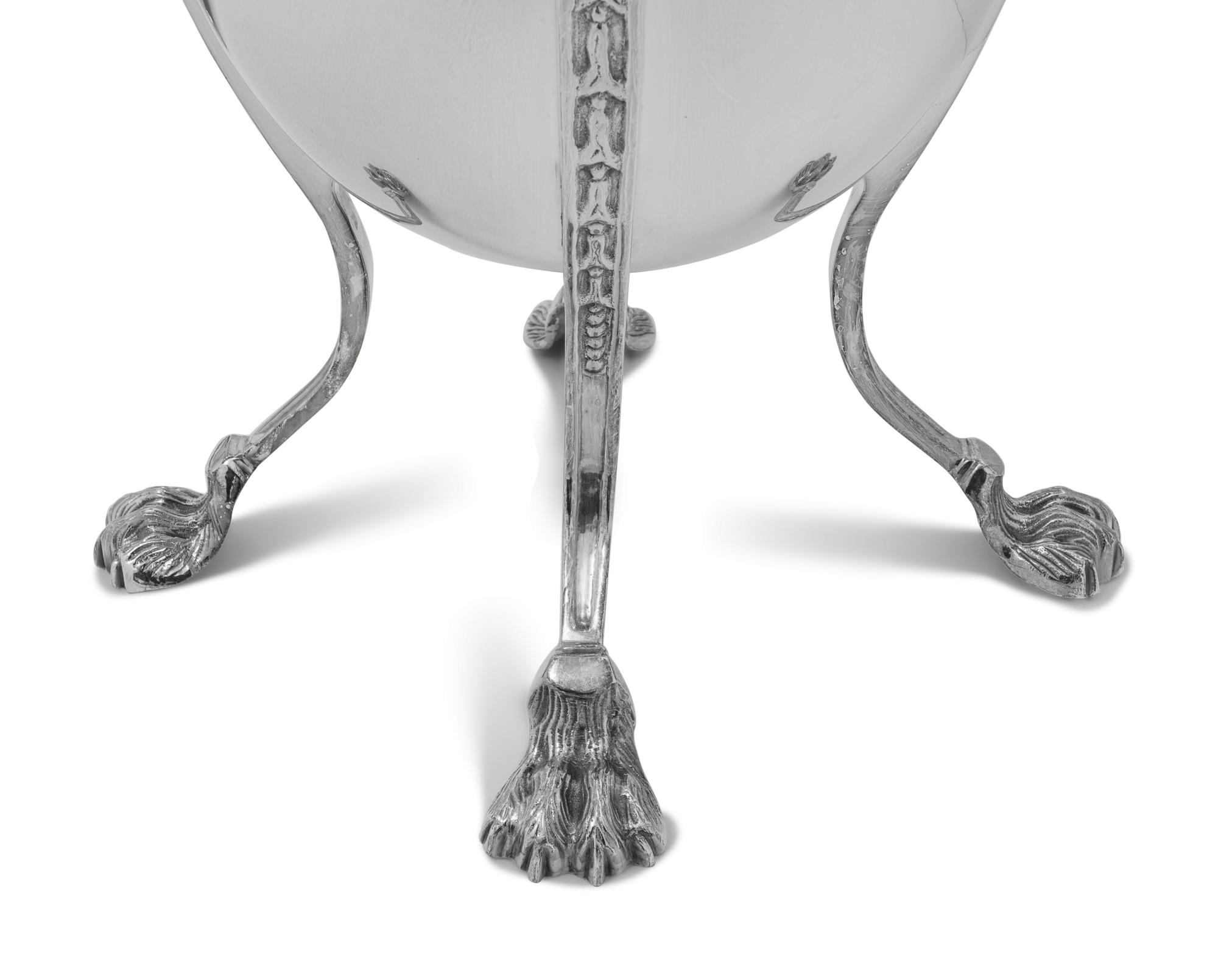 Three Silver-Plate Table Articles