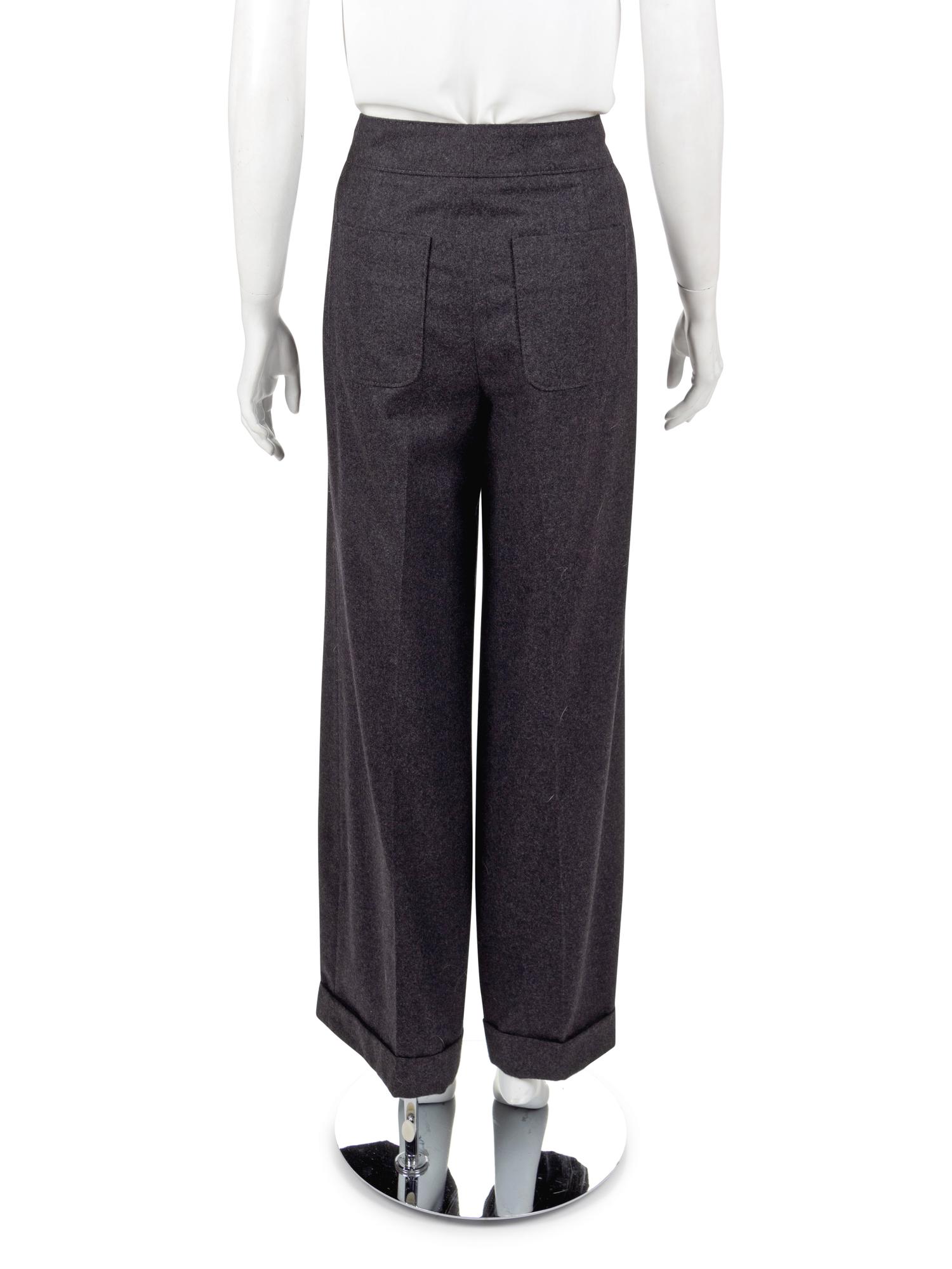 Chanel Wool Trousers, 1990-2000s