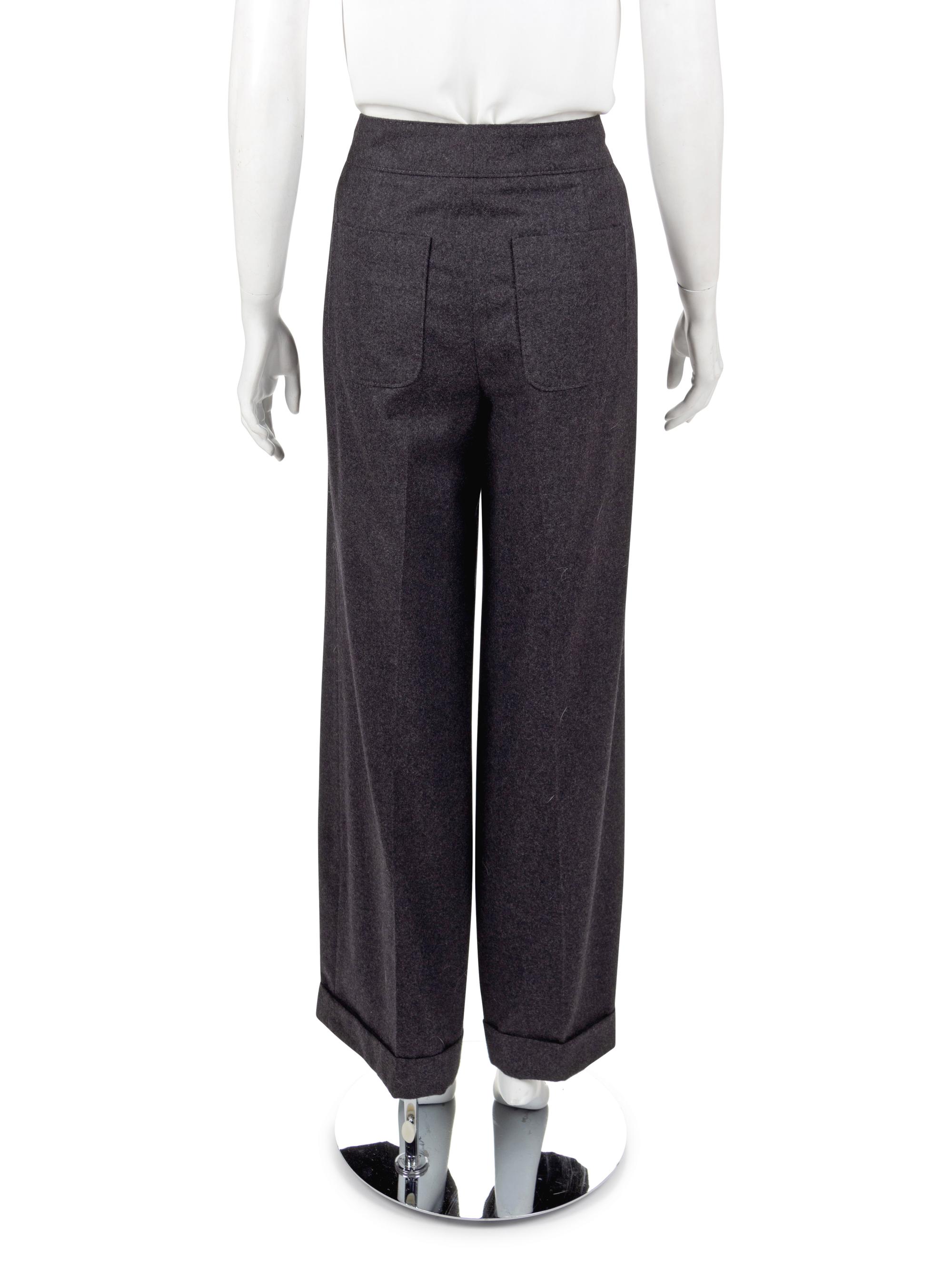 Chanel Wool Trousers, 1990-2000s