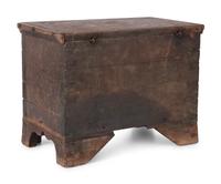 A Federal Painted Pine Blanket Chest