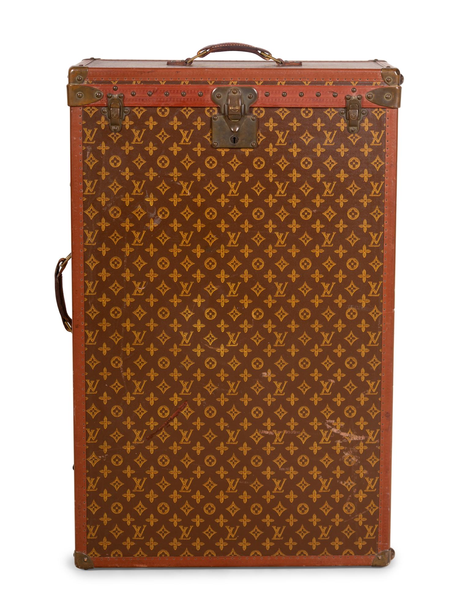 Louis Vuitton Men's Suit Trunk, Mid 20th Century