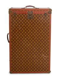 Louis Vuitton Men's Suit Trunk, Mid 20th Century