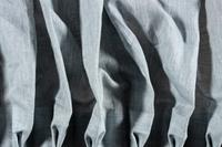 Six Linen Drapery Panels