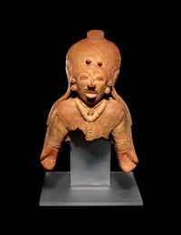 A Jama Coaque Pottery Figure Fragment