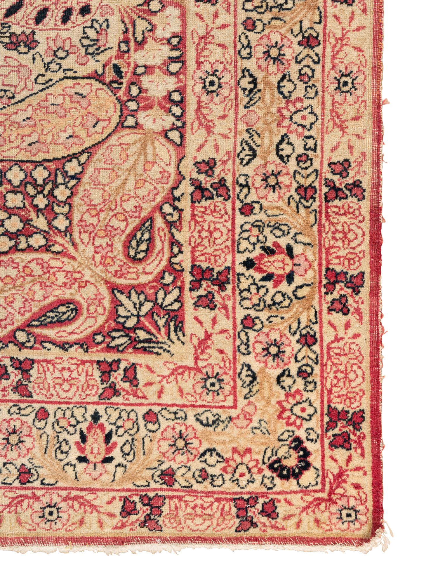 A Kirman Shah Wool Rug