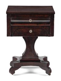 An American Classical Mahogany Bedroom Suite