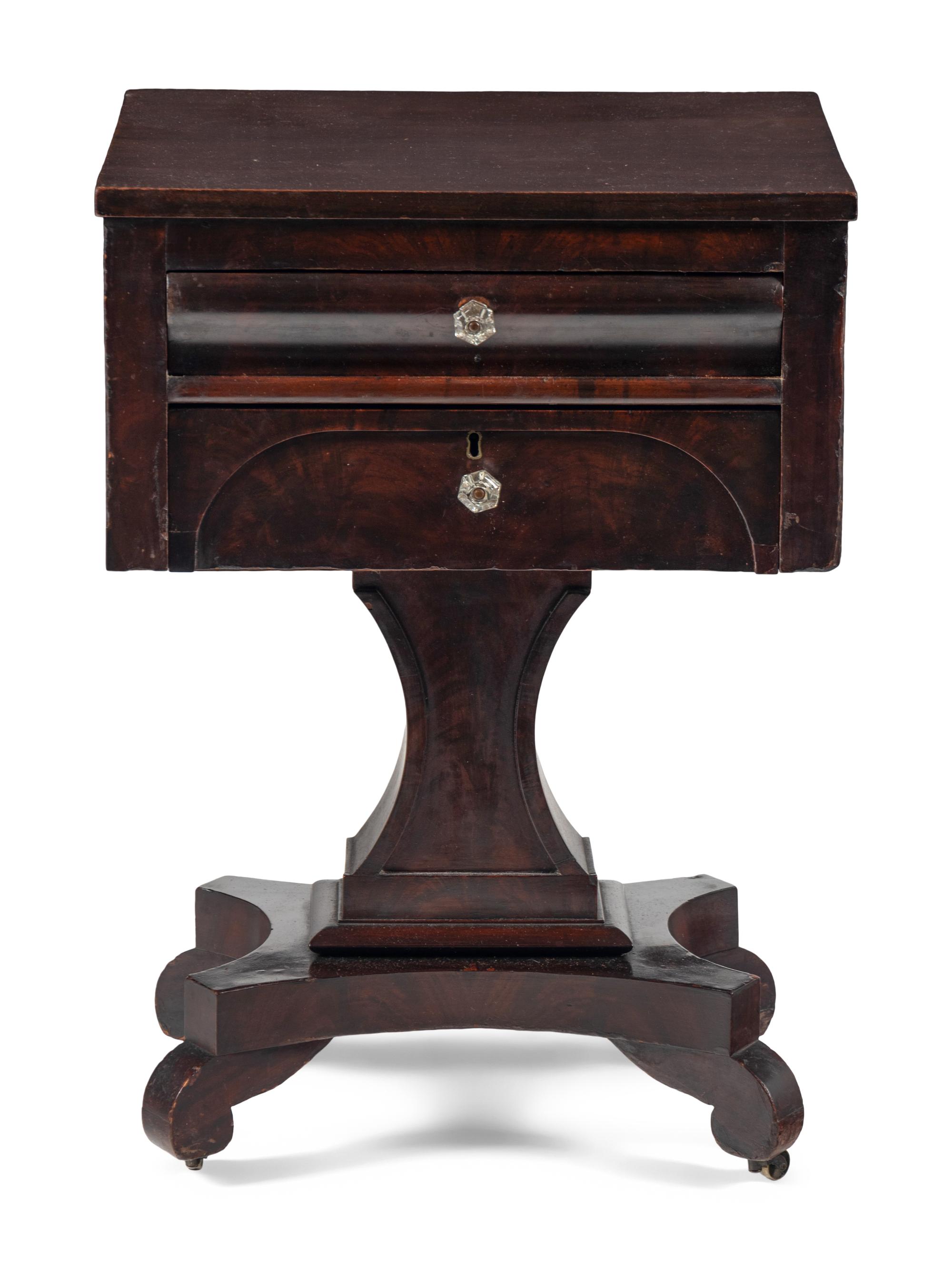An American Classical Mahogany Bedroom Suite