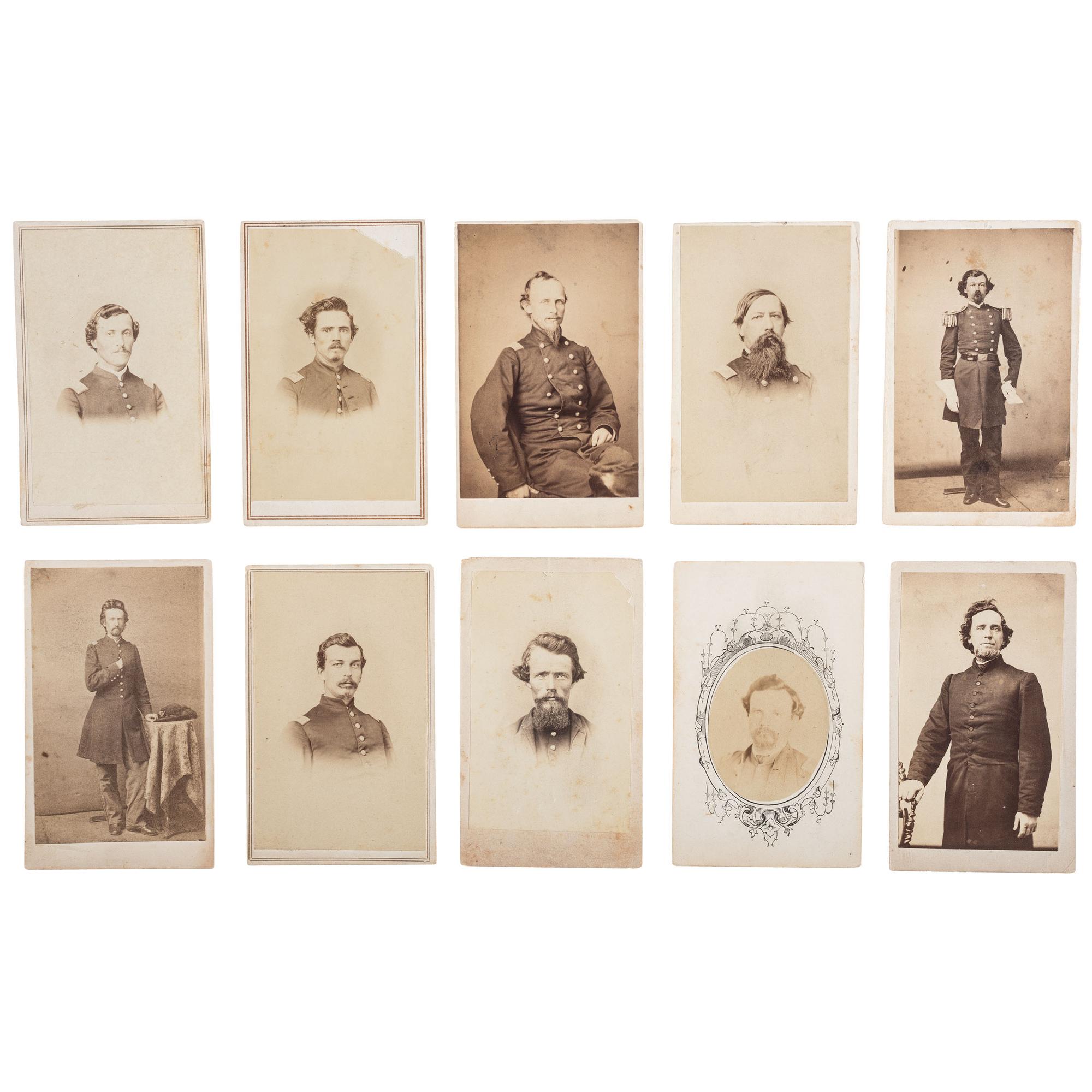 Surgeon Emil Guelich, 9th Illinois Volunteer Infantry. Archive comprising insignia, photographs, and personal items.