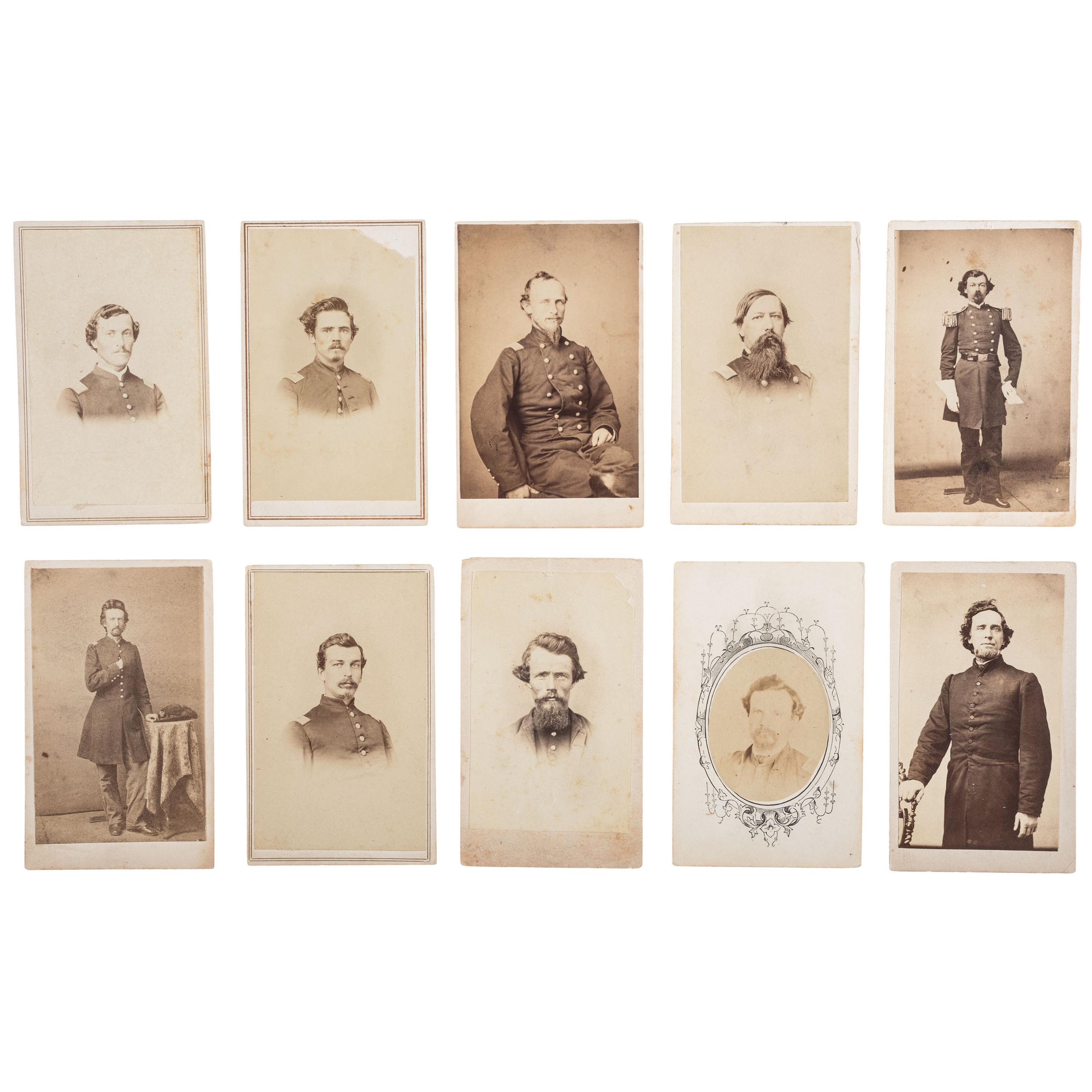 Surgeon Emil Guelich, 9th Illinois Volunteer Infantry. Archive comprising insignia, photographs, and personal items.
