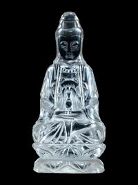Two Chinese Figures of Guanyin