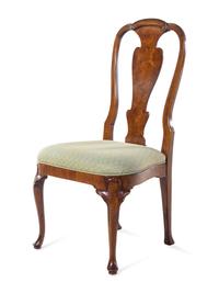 A Set of Six George I Style Walnut Dining Chairs