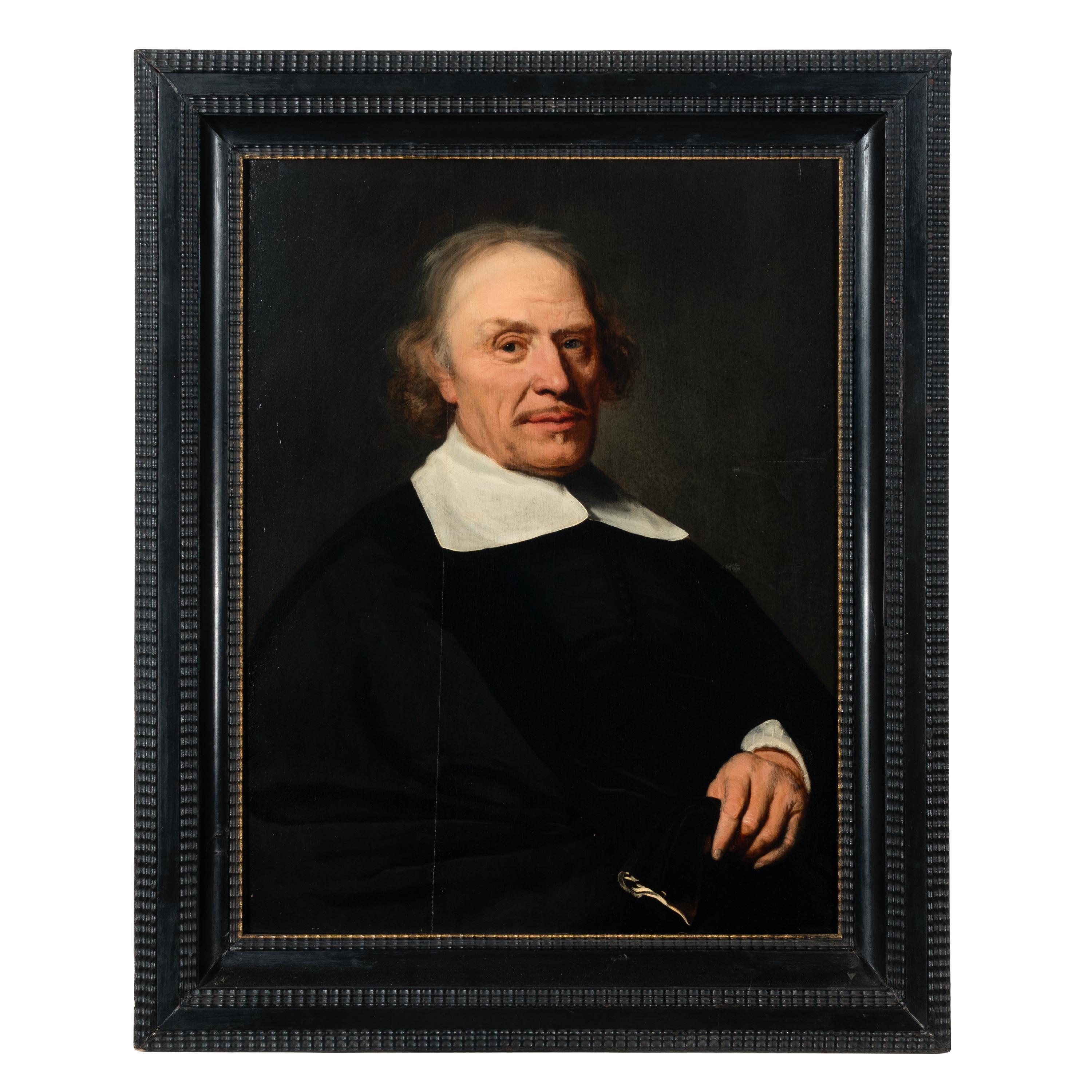 Northern Netherlands, c. 1650s-1660s (Dutch, 1634-1693) — Portrait of a Man, Traditionally Believed to be Jacob de Witt (1589-1674), Burgomaster of Dordrecht