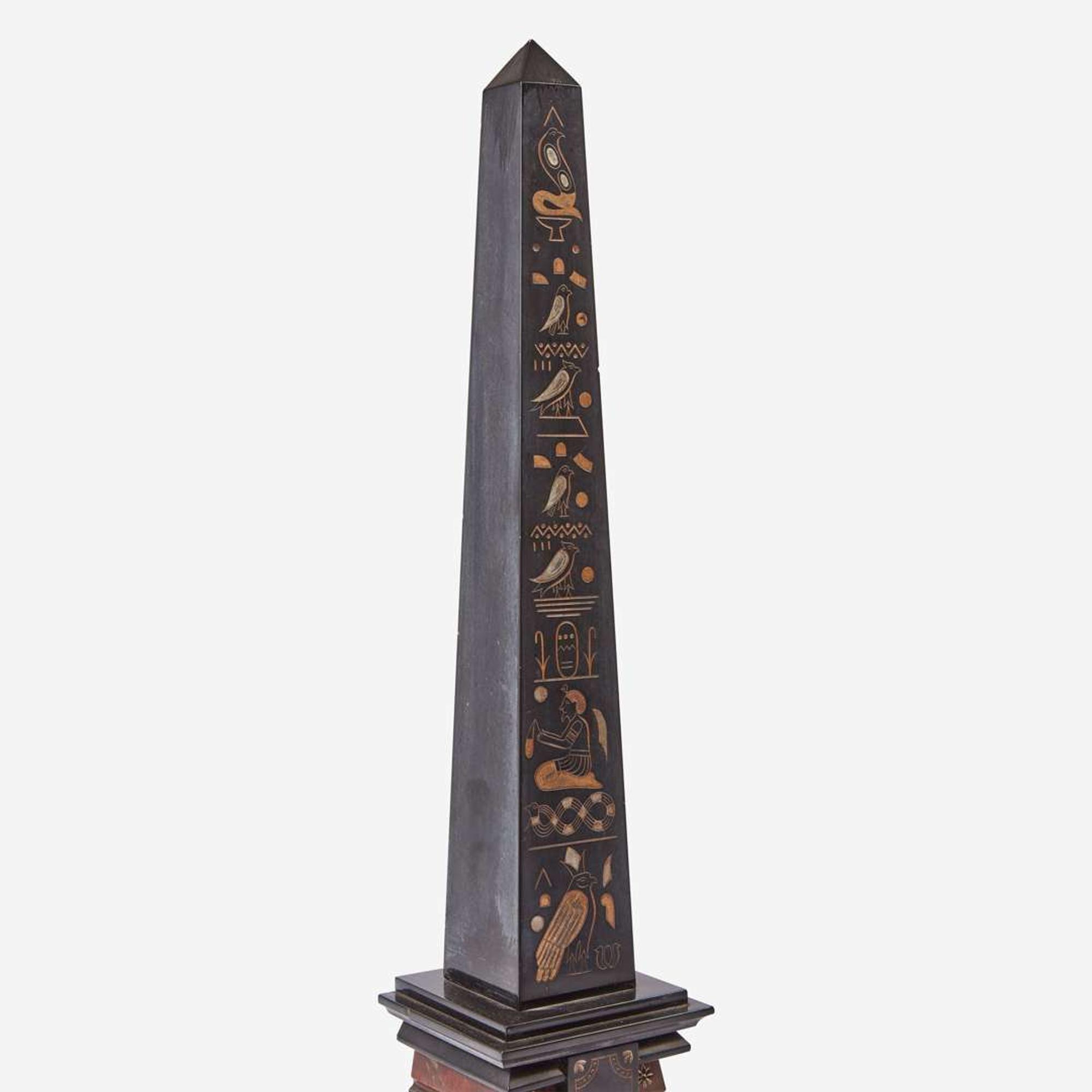 Two Egyptian Revival Sculptures late 19th century