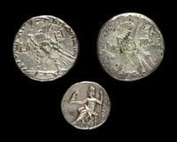 [ANCIENT] Macedonia. Alexander the Great. Three AR Coins. (c. 330 BC)