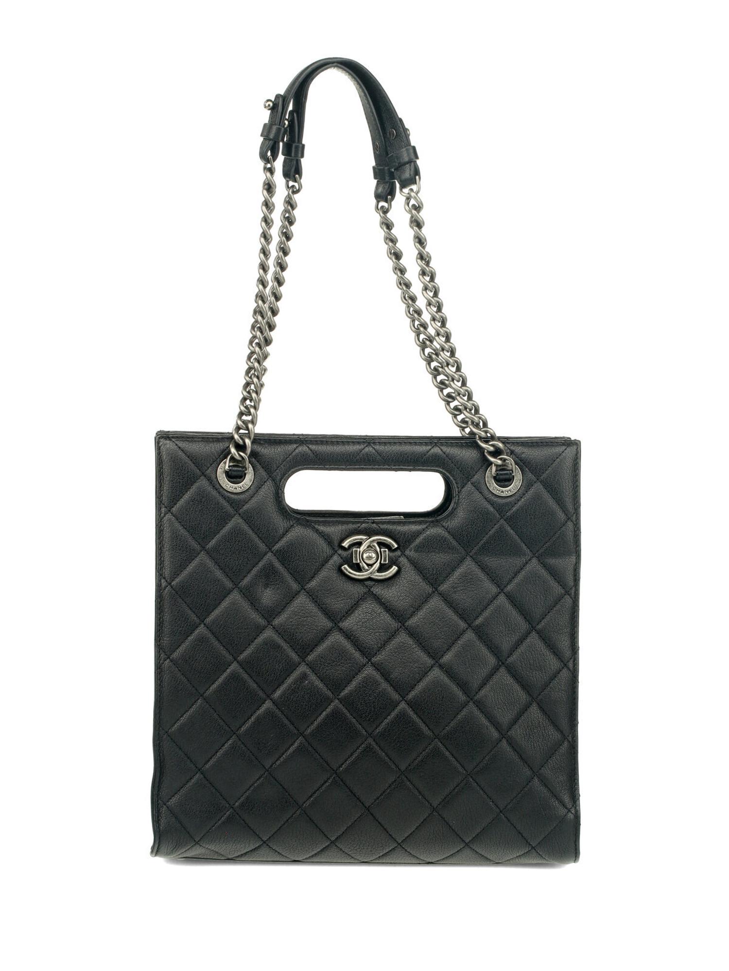 CHANEL, QUILTED LEATHER BOY SHOPPER TOTE