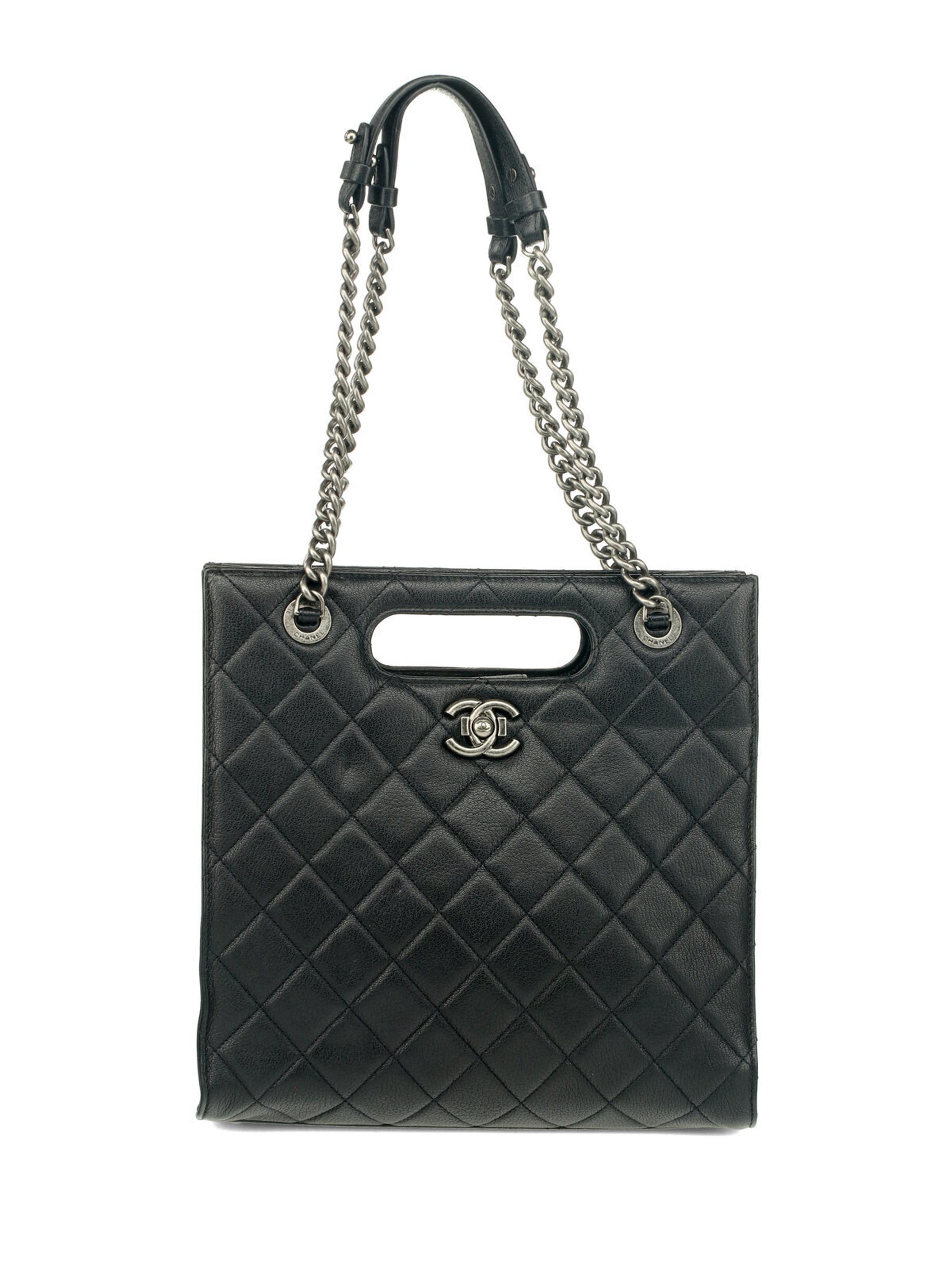 CHANEL, QUILTED LEATHER BOY SHOPPER TOTE