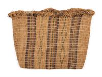 Sauk and Fox Polychrome Rush Storage Bag